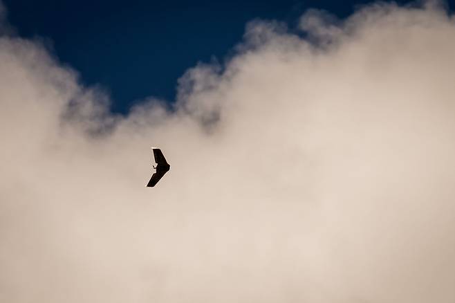 사진은 기사 내용과 무관. 지난 2025년 8월 시험 비행을 하는 드론. [AFP]