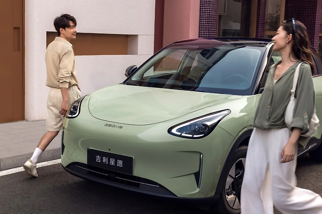 2025년 중국 전기차 최다 판매 모델인 지리자동차의 ‘싱위안’.