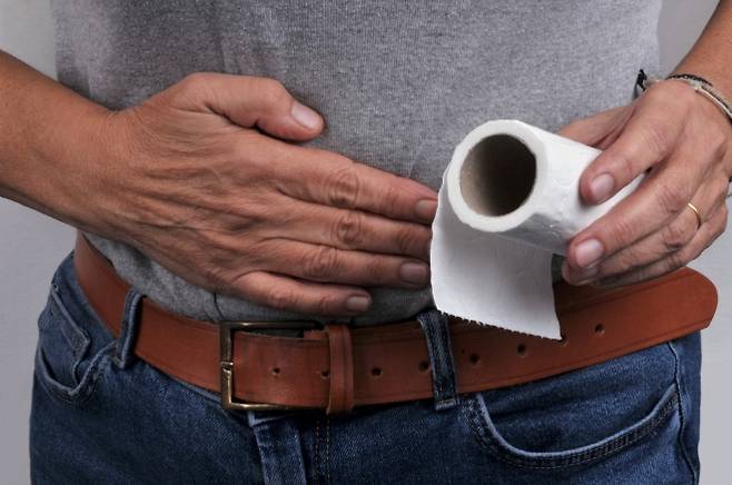 변비 자료 이미지. 123rf