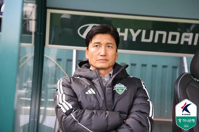 전북 현대 정정용 감독 [한국프로축구연맹 제공. 재판매 및 DB 금지]