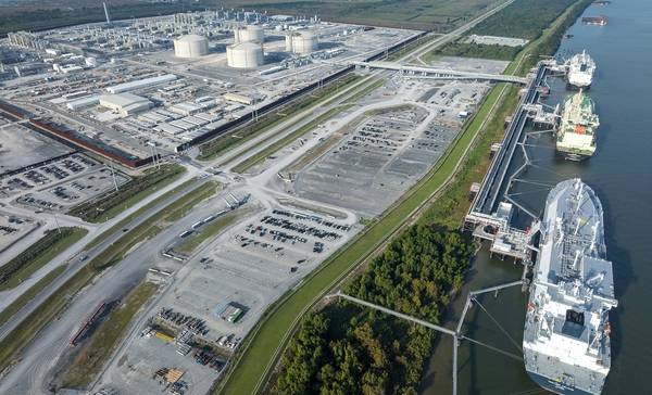 한화에어로스페이스가 20년 동안 매년 150만 톤 LNG를 공급받기로 한 미국 루이지에나주 벤처 글로벌(Venture Global)사 LNG터미널 전경. /한화에어로스페이스