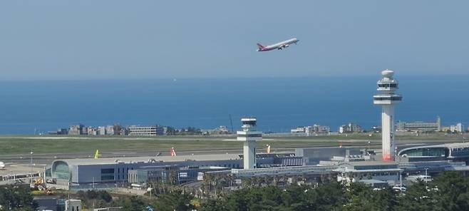제주국제공항 전경.