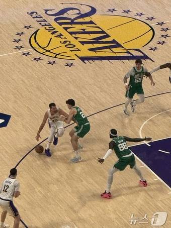 레이커스 스타 선수인 루카 돈치치 ⓒ 뉴스1 윤슬빈 관광전문기자