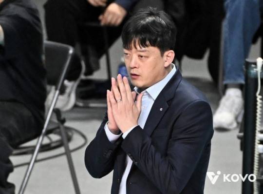 GS칼텍스 이영택 감독 / 사진=한국배구연맹 제공