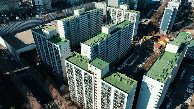 서울 강서구에 소재한 가양9단지의 모습. 이건욱 PD