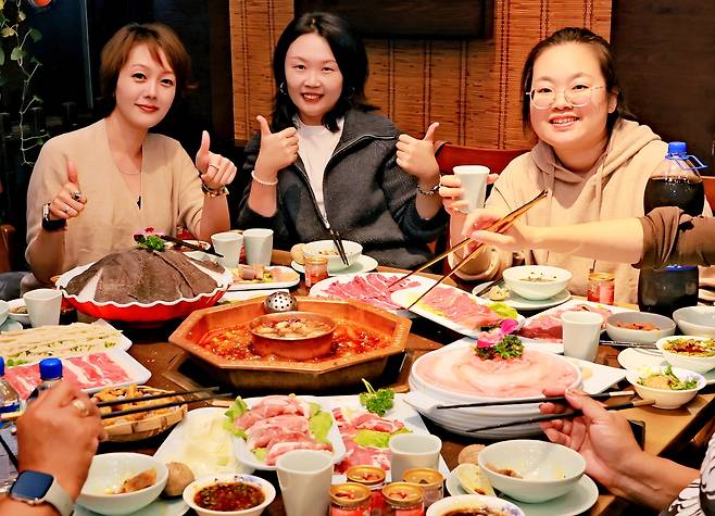 충칭은 마라·훠궈 요리의 본고장이다.