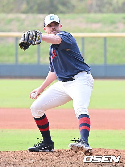 롯데 자이언츠 제레미 비슬리. /OSEN DB