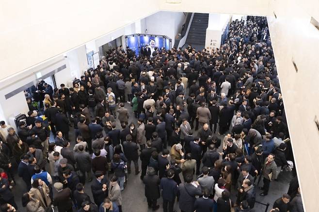 2일 오후 김동연 경기도지사의 출판기념회가 열린 경기아트센터 (더봄출판사 제공)