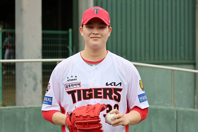 KIA 타이거즈 투수 최지민. /사진=KIA 타이거즈 제공
