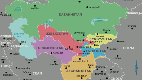 중앙아시아와 이란. 연합뉴스