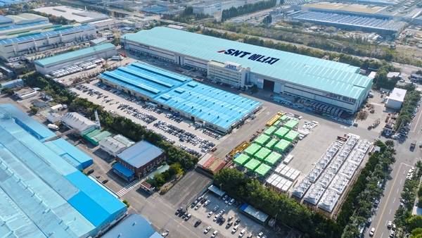 창원국가산단 내 SNT에너지 본사 전경. /SNT에너지