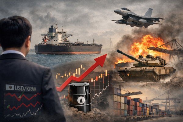 중동 지역 군사적 긴장 고조로 에너지·환율·물류 등 글로벌 경제 전반의 불확실성이 확대되고 있다. /Chat GPT 생성 이미지