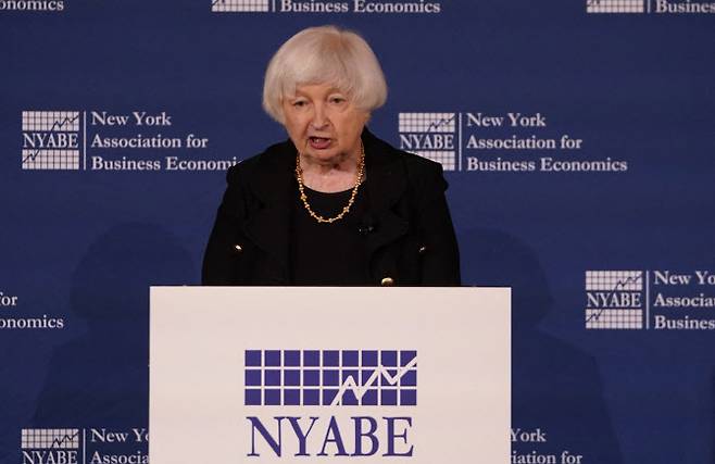 재닛 옐런 전 연방준비제도 의장. (사진=AFP)