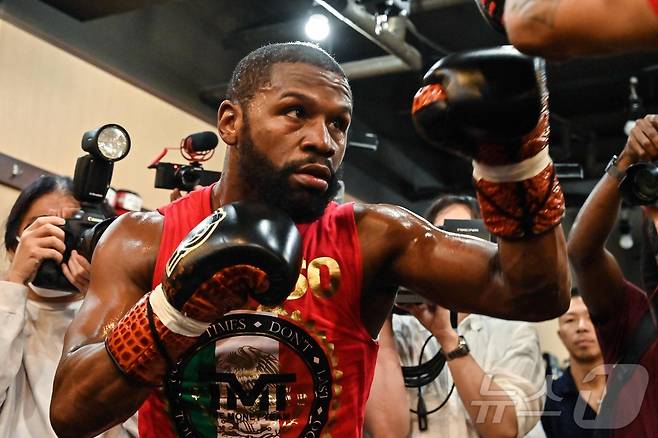 플로이드 메이웨더. ⓒ AFP=뉴스1