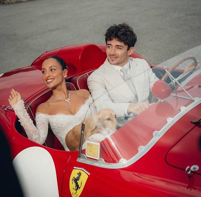 사진. | 샤를 르클레르 SNS