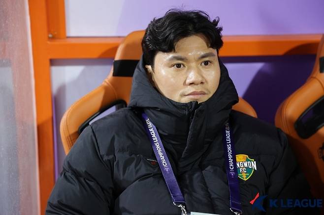 강원 정경호 감독. 제공 | 한국프로축구연맹