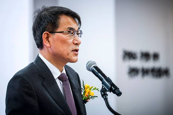 3일 6년의 임기를 마치고 퇴임한 노태악 대법관. /뉴시스