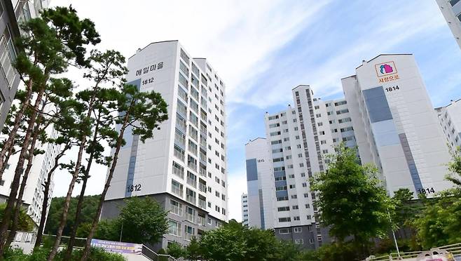 경기 남양주 진접 '사랑으로 부영' 단지 전경. /부영그룹 제공