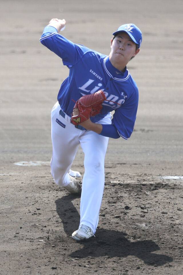 삼성 라이온즈 장찬희./삼성 라이온즈