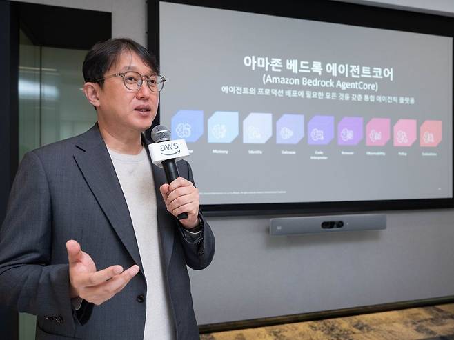 김기완 AWS 코리아 솔루션즈 아키텍트 총괄(상무). [아마존웹서비스코리아 제공]