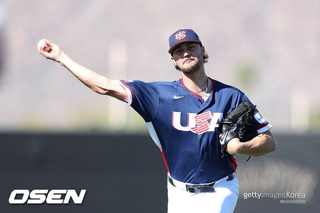 [사진] 미국 대표팀 폴 스킨스. ⓒGettyimages(무단전재 및 재배포 금지)