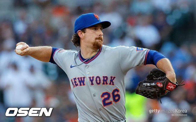[사진] 뉴욕 메츠 놀란 맥클린. ⓒGettyimages(무단전재 및 재배포 금지)