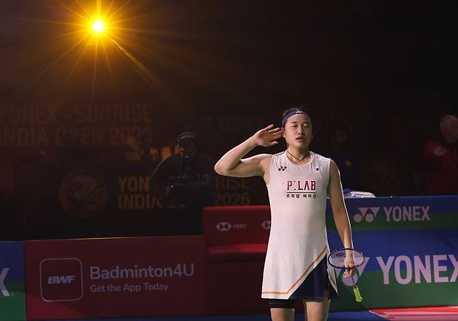 ▲ 안세영을 선봉으로 내세운 한국 여자 배드민턴 대표팀은 8일 중국 칭다오 콘손체육괸에서 열린 제6회 아시아남녀단체배드민턴선수권대회 여자부 결승에서 중국에 3-0 대승을 거두며 아시아선수권 첫 우승을 차지했다. ⓒ 연합뉴스/EPA