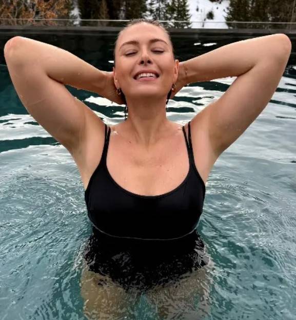 마리아 샤라포바. /사진=더선 갈무리