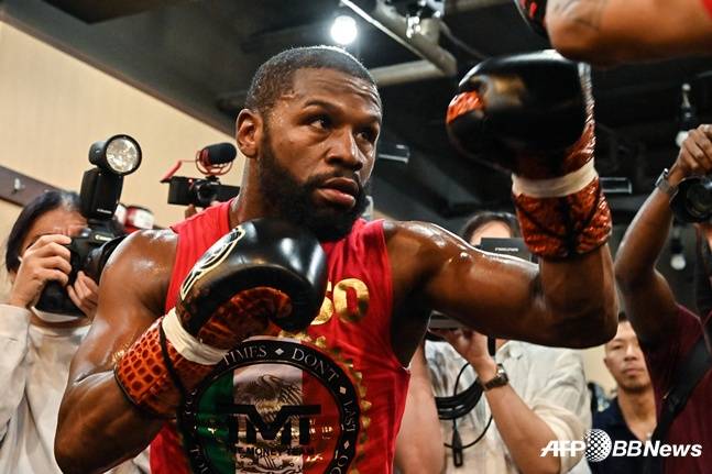 플로이드 메이웨더. /AFPBBNews=뉴스1