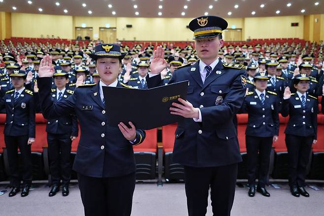 경찰대학 46기 입학식 [경찰대학 제공. 재판매 및 DB 금지]
