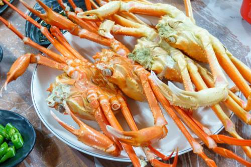 맛있게 잘 쪄진 울진대게. 매일신문DB