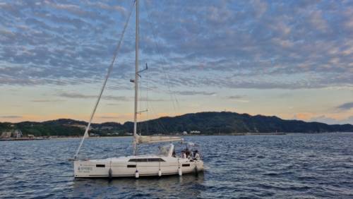 울진 후포마리나항 요트체험. 매일신문DB