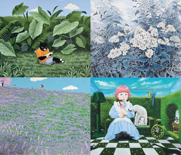 19~29일 김해문화의전당 윤슬미술관 열리는 전시 <청년×청년: 55人의 감각> 참여 작가 대표 작품. /김해문화관광재단