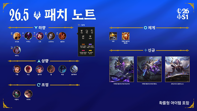 롤 점검 시간 확인…26.4 패치노트 업데이트, 리그 오브 레전드 26.4 패치 업데이트 및 서버 점검(출처=리그 오브 레전드 홈페이지 캡처)