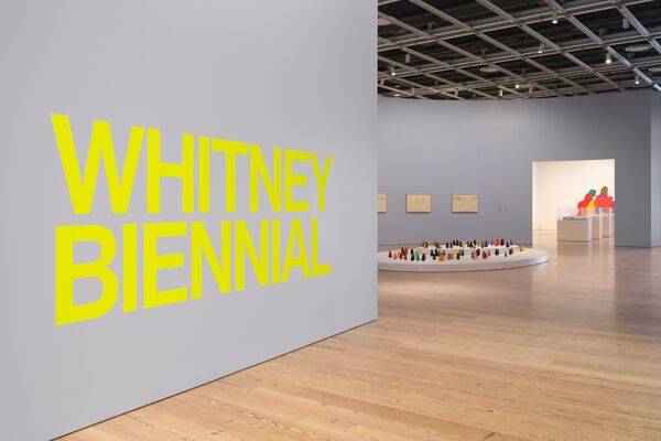 오는 3월 8일부터 8일 23일까지 미국 뉴욕 휘트니 미술관에서 열리는 '2026 휘트니 비엔날레' 전시 전경. /현대자동차