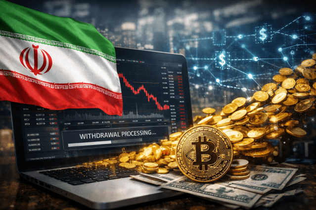 이란과 가상자산 이미지 (사진=챗GPT)