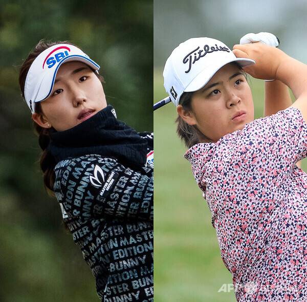 2026년 미국여자프로골프(LPGA) 투어 '아시안 스윙' 블루베이 LPGA에 출전하는 루키 장타자 이동은 프로(사진제공=LPGA 엡손투어). 사진제공=KLPGA 중국의 주 쉬위안(사진제공=ⓒAFPBBNews = News1) (사진을 무단으로 사용하지 마십시오.)