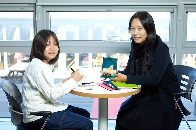 서지안 학생기자와 어머니