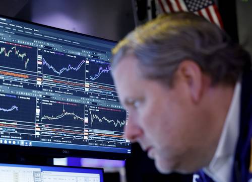 ▲ 미국 뉴욕 월가의 뉴욕증권거래소(NYSE) 거래장 [UPI=연합뉴스]