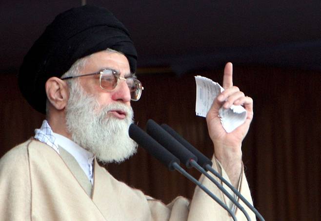 ▲ 이란 최고지도자인 아야톨라 세예드 알리 하메네이 [연합뉴스]&nbsp;