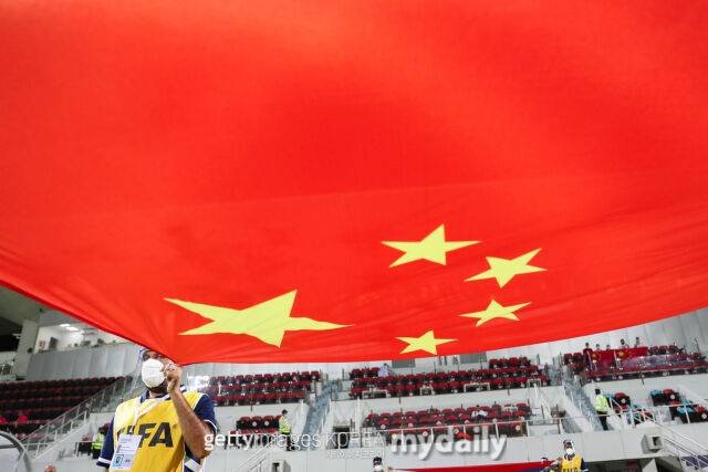 중국대표팀 경기장면/게티이미지코리아