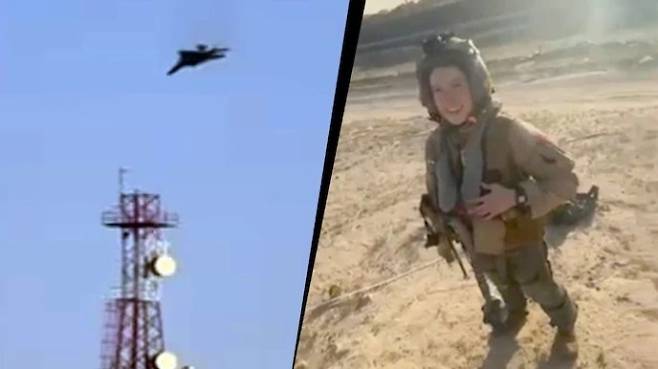 지난 2일 비상 탈출한 미 공군 전투기 조종사가 쿠웨이트 주민들의 도움을 받는 모습이 영상으로 포착됐다. 영상 캡처