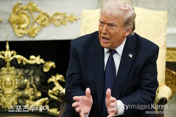 도널드 트럼프 대통령 / 사진=GettyImages 제공