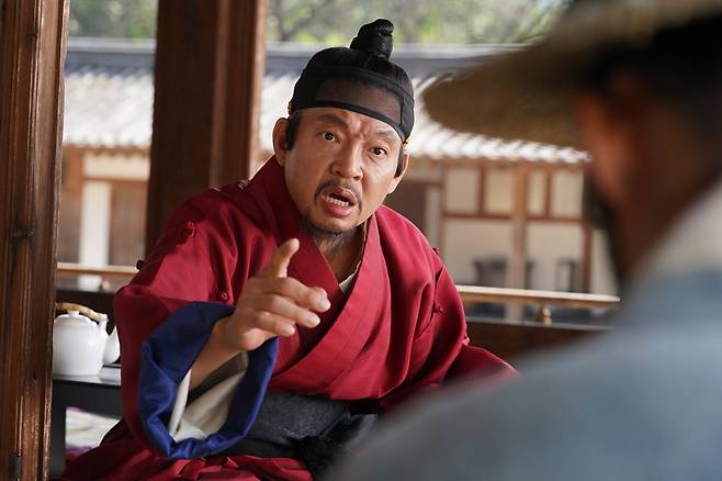 영화 '왕과 사는 남자' 배우 박지환.