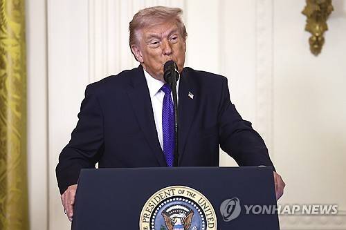 도널드 트럼프 미국 대통령 [EPA 연합뉴스 자료사진. 재판매 및 DB 금지]