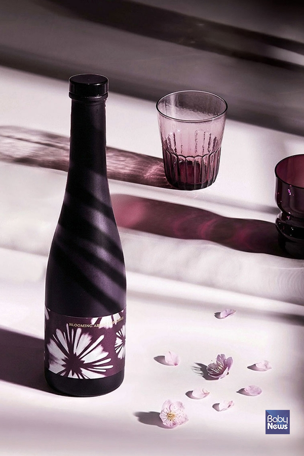 ▲ 프리미엄 막걸리 '지평백화'. ⓒ지평