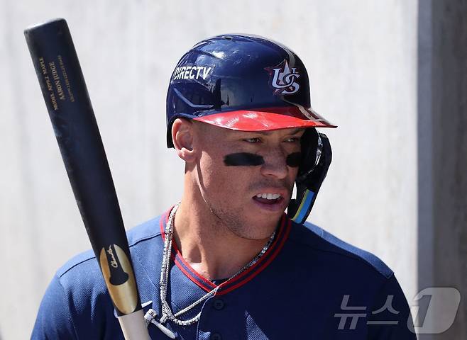 미국 대표팀의 애런 저지. ⓒ AFP=뉴스1