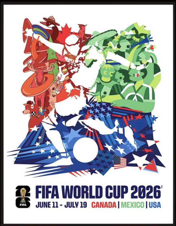 FIFA 2026년 북중미월드컵 공식 포스터. 출처=FIFA 인스타그램