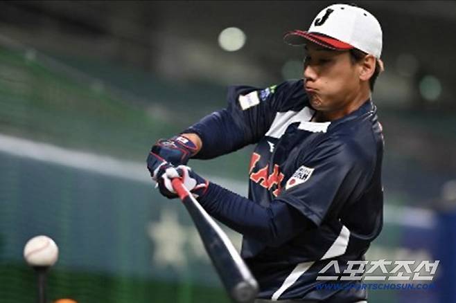 2023년 WBC에서 최다 타점을 기록한 요시다. 사진출처=일본야구대표팀 홈페이지