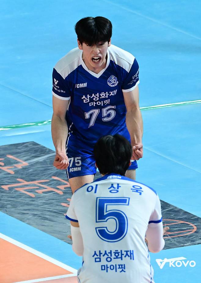 삼성화재 김요한. 사진제공=KOVO